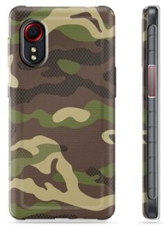 Samsung Galaxy Xcover 5 TPU Hoesje - Camouflage