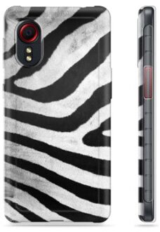 Samsung Galaxy Xcover 5 TPU Hoesje - Zebra