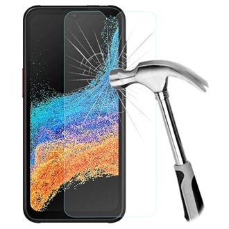 Samsung Galaxy Xcover6 Pro Screenprotector van gehard glas - 9H - Doorzichtig