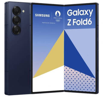 Samsung GALAXY Z FOLD 6 5G 512GB Smartphone Blauw