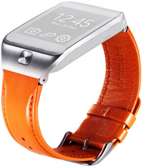Samsung Gear 2/Neo Leather Strap Orange Armband