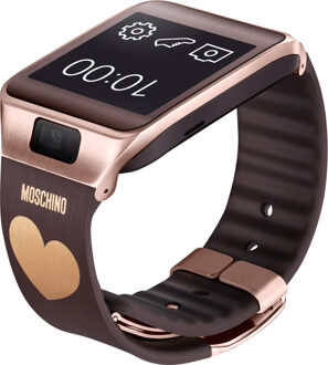 Samsung Gear 2 Strap Heart Brown + Gold Armband