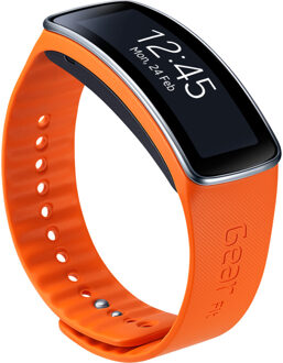 Samsung Gear Fit Long Strap Orange Armband