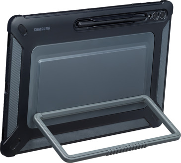 Samsung Hoes geschikt voor Samsung Galaxy Tab S9 Ultra - Outdoor Cover - Zwart