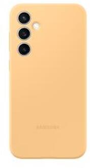 Samsung Hoesje geschikt voor Galaxy S23 FE - Siliconen Case - Oranje