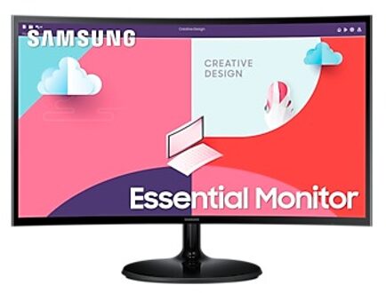 Samsung LS24C360EAUXEN Monitor Zwart