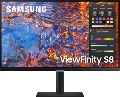 Samsung LS27B800PXUXEN Monitor Zwart