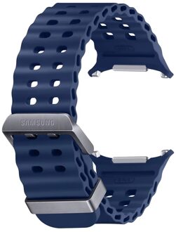 Samsung Marine Band voor de Samsung Galaxy Watch Ultra (2024/2025) - Navy Blauw - One size