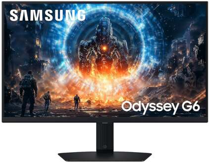 Samsung Odyssey G6 G60F LS27FG602EUXEN Monitor Zwart