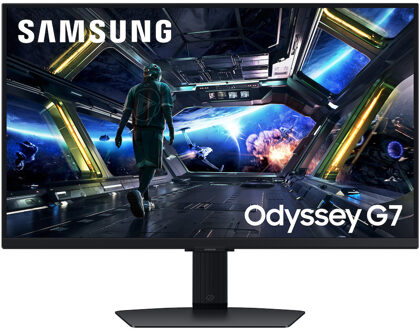 Samsung Odyssey G7 LS27DG702EUXEN Monitor Zwart