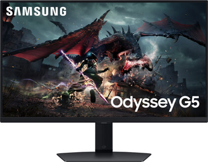 Samsung Odyssey LS27DG502EUXEN Monitor Zwart