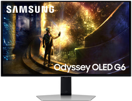 Samsung Odyssey OLED G6 LS27DG612SUXEN Monitor Zilver