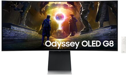 Samsung Odyssey OLED G8 LS34DG850SUXEN Monitor Zilver