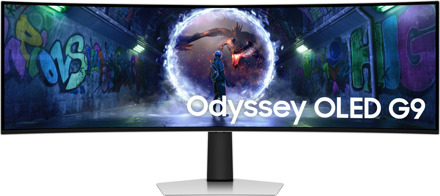 Samsung Odyssey OLED G9 G93SD 49" Monitor Zilver
