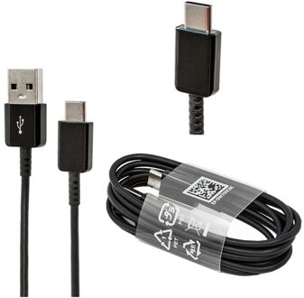 Samsung Original Samsung Fast Charger USB Data Cable EP-DW700CBE Black TYP-C 150CM 5A