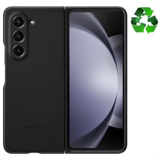 Samsung Originele Eco-leather Case voor de Galaxy Z Fold 5 - Graphite Donkergrijs