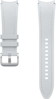 Samsung Originele Hybrid Vegan Leather Band M/L voor de Galaxy Watch 6 / 6 Classic / 5 / 5 Pro - Silver Zilver - Large,Medium