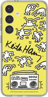 Samsung Originele Keith Haring Dance Plate voor de Galaxy S24 Plus - Yellow Geel - One size