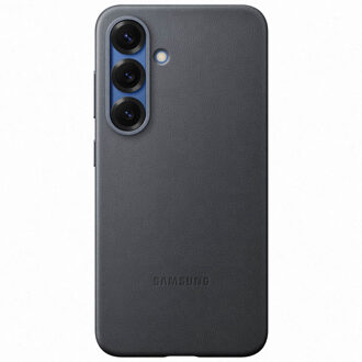 Samsung Originele KindSuit Vegan Leather Case voor de Samsung Galaxy S25 - Zwart