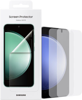 Samsung Originele Screenprotector voor de Samsung Galaxy S23 FE Transparant
