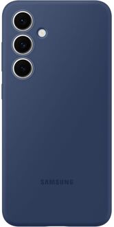 Samsung Originele Silicone Backcover voor de Galaxy S24 FE - Blue Blauw