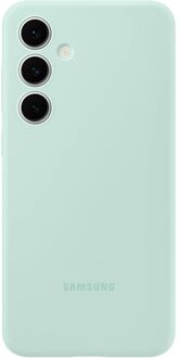 Samsung Originele Silicone Backcover voor de Galaxy S24 FE - Mint Groen