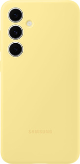 Samsung Originele Silicone Backcover voor de Galaxy S24 FE - Yellow Geel