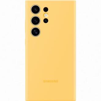 Samsung Originele Silicone Backcover voor de Galaxy S24 Ultra- Yellow Geel