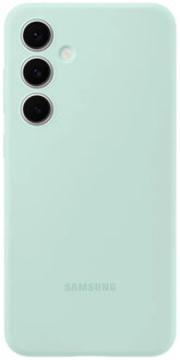 Samsung Originele Silicone Backcover voor de Samsung Galaxy S24 FE - Mint Groen