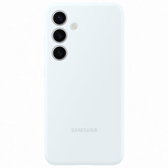 Samsung Originele Silicone Backcover voor de Samsung Galaxy S24 - White Wit