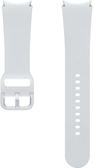 Samsung Originele Sport Band voor de Samsung Galaxy Watch 4 / 5 / 6 - 20 mm - M/L - Silver Zilver - Large,Medium