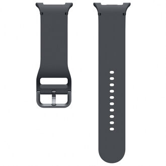 Samsung Originele Sport Band voor de Samsung Galaxy Watch 8 (40/44mm) / Classic (46mm) - M/L - Graphite Grijs - 44mm