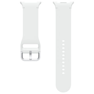 Samsung Originele Sport Band voor de Samsung Galaxy Watch 8 (40/44mm) / Classic (46mm) - M/L - Wit - 44mm
