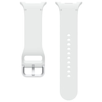 Samsung Originele Sport Band voor de Samsung Galaxy Watch 8 (40/44mm) / Classic (46mm) - S/M - Wit - 44mm