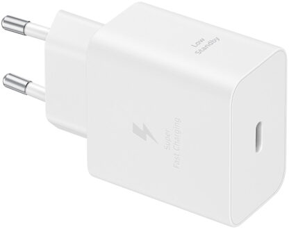 Samsung Originele Super Fast Charging Adapter USB-C oplader - 45 watt - Wit - One size