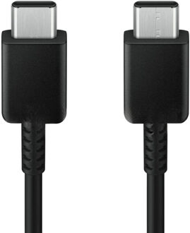 Samsung Originele USB-C naar USB-C kabel in Fabrieksverpakking - 1 meter - 45 Watt - Zwart - 1m