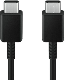 Samsung Originele USB-C naar USB-C kabel  in Fabrieksverpakking - 5A - 1.8 meter - Zwart - One size
