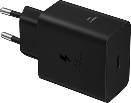 Samsung Originele USB-C Power Adapter - Fast Charge Oplader - 60W - Zwart - One size