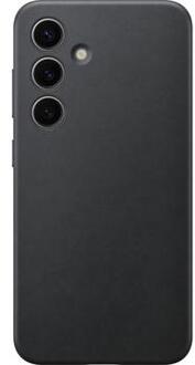 Samsung Originele Vegan Leather Case voor de Galaxy S24 - Black Zwart