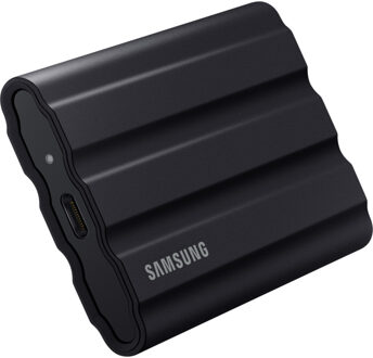 Samsung Portable SSD T7 Shield - 4TB - USB 3.2 Gen 2 - IP65 - Zwart - One size