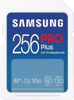 Samsung Pro Plus SD Card 256GB SD-Kaart