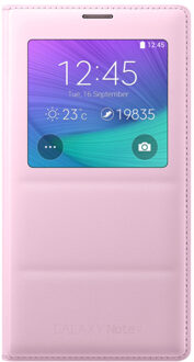 Samsung S View Cover voor Samsung Galaxy Note 4  - Roze