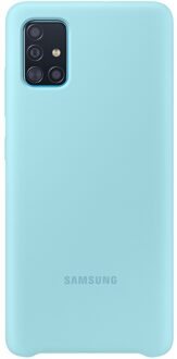 Samsung Silicone cover Galaxy A51 Telefoonhoesje Blauw