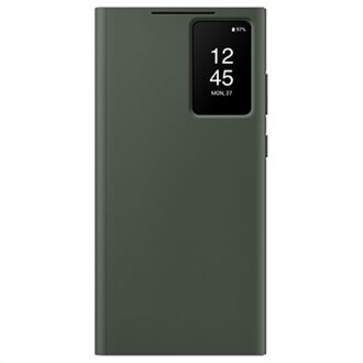 Samsung Smart View Wallet Cover S23 Ultra (Groen)