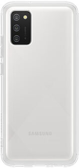 Samsung Soft clear cover - voor Galaxy A02s Telefoonhoesje Transparant