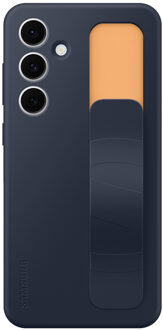 Samsung Standing Grip Case - voor Galaxy S24 FE Telefoonhoesje Blauw