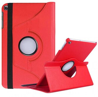 Samsung Tab A7 10.4 T500 Case 360 Rotating Stand Leather Volledige Bescherming/Tablet Case/Tablet Protector/Functionele case Rood