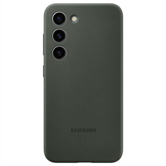 Samsung telefoonhoesje Silicone Case Galaxy S23 (Groen)