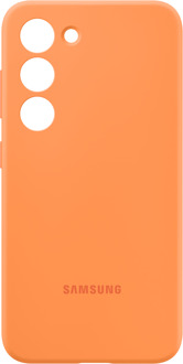 Samsung telefoonhoesje Silicone Case Galaxy S23 (Oranje)