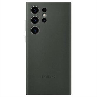 Samsung telefoonhoesje Silicone Case Galaxy S23 Ultra (Groen)